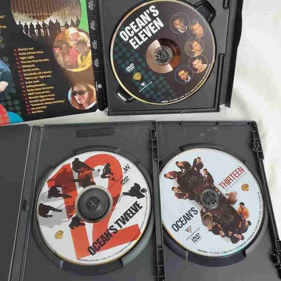 Ocean's Eleven, 12, 13 DVD Movie Bundle - Picture 4 of 8